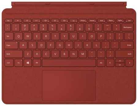 Клавиатура Microsoft Surface Go Signature Type Cover материал Alcantara (Poppy Red) RUS 19848904218908