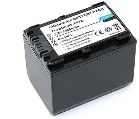 RageX Аккумулятор (АКБ, аккумуляторная батарея) NP-FV70 для видеокамеры Sony DCR-DVD, 7.2В, 2500мАч, Li-Ion