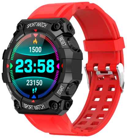 Умные часы RunGo W2, красный 19848906000963