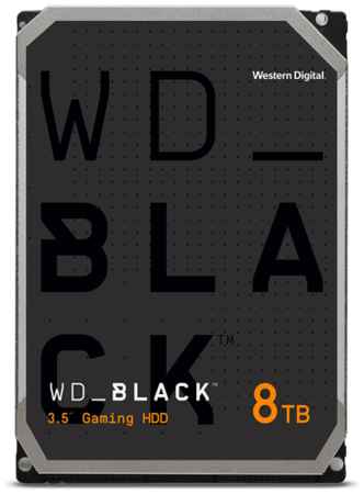 Western Digital Жесткий диск WD Black WD8002FZWX 8ТБ 3,5″ 7200RPM 128MB (SATA III)Жесткий диск WD Black™ WD8002FZWX 8ТБ 3,5″ 7200RPM 128MB SATA III 19848906169791
