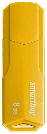 Накопитель USB 2.0 8Гб Smartbuy Clue (SB8GBCLU-Y), желтый 19848907023960