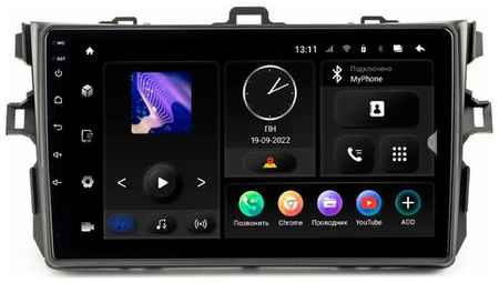 Магнитола Toyota Corolla 07-12 Android 10, Bluetooth, Wi-Fi, с экраном 9 дюймов / Incar TMX-2222-6 19848908353543
