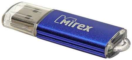 Флешка Mirex UNIT AQUA, 32 Гб, USB2.0, чт до 25 Мб/с, зап до 15 Мб/с, синяя 19848908700314