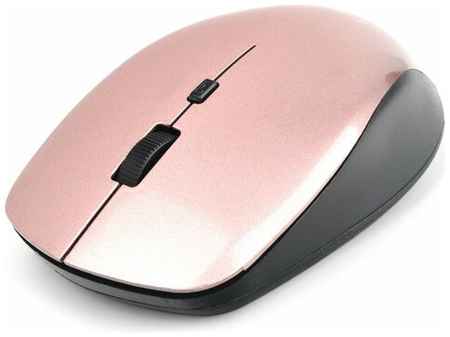 Мышь беспроводная Gembird MUSW-250-3, 2.4 ГГц, 3 кнопки + колесо кнопка, 1600DPI розовый 19848909284472