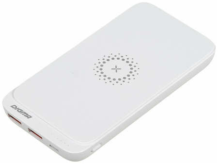 Мобильный аккумулятор DIGMA DGPQ10E белый (dgpq10e20pwt) 19848909985501
