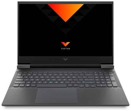 16.1″ Ноутбук HP Victus 16-d0052ur 1920x1080, Intel Core i5 11400H 2.7 ГГц, RAM 16 ГБ, DDR4, SSD 512 ГБ, NVIDIA GeForce RTX 3050, DOS, 4E0X4EA, матовый /темный хромированный логотип