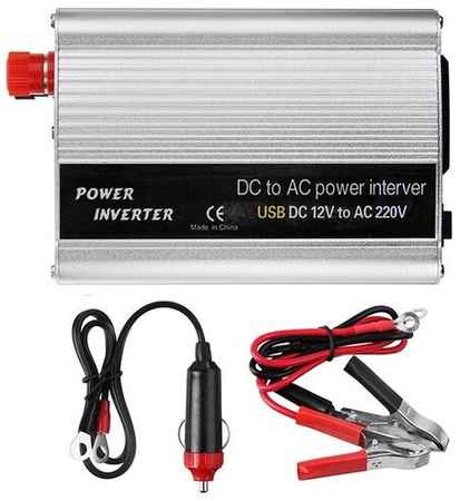 EASun Power Инвертор автомобильный Power Inverter 2000Вт (постоянная нагрузка до 800Вт) EASunPower. Преобразователь напряжения 12В в 220В. Евророзетка, USB разъем