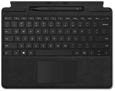 Microsoft Клавиатура Surface Pro Signature Keyboard Alcantara (Black) RUS + Slim Pen 2 19848915447809