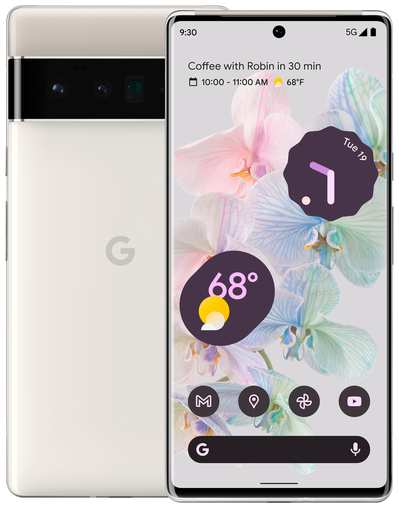 Смартфон Google Pixel 6 Pro 12/128 ГБ JP, nano SIM+eSIM, cloudy white 19848919131909