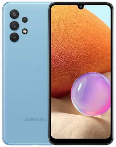 Смартфон Samsung Galaxy A32 6/128 ГБ, Dual nano SIM, синий 19848919536971