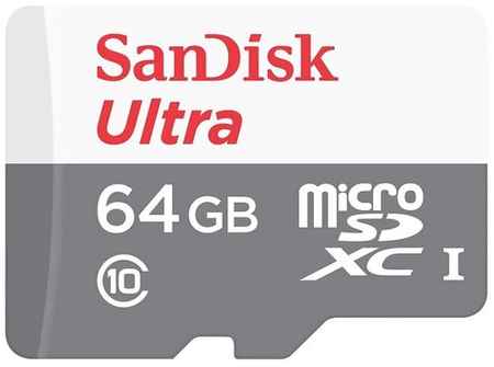 Sandisk Ultra / Карта памяти / Micro SDXC Class 10 UHS-1 100MB/s / 64 Gb 19848924394037