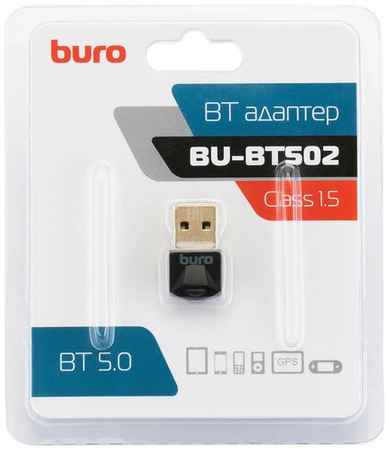 Адаптер Bluetooth Buro BU-BT502 Black 19848930333304