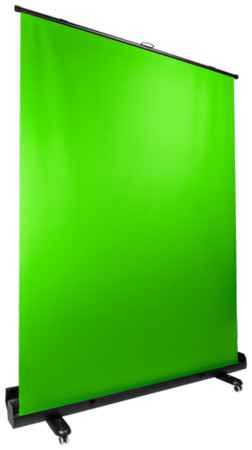 Зеленый экран хромакей на стойке с гидравлическим механизмом 1.5 x 2м Streamplify SCREEN LIFT 1.5M 19848930951789
