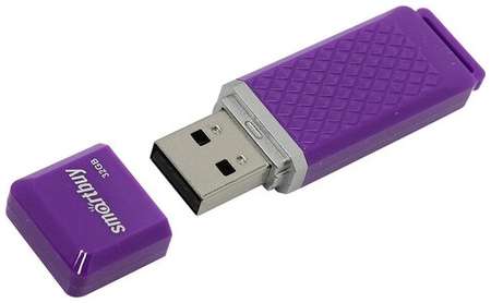 SmartBuy Память Smart Buy ″Quartz″ 16GB, USB 2.0 Flash Drive, фиолетовый 19848933475175