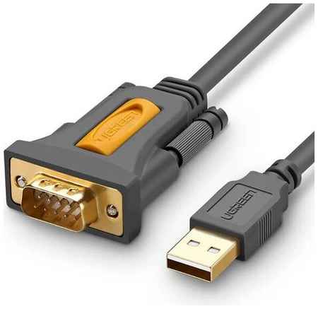 Кабель UGREEN USB 2.0(Am)-RS-232 DB9, CR104 (20210)
