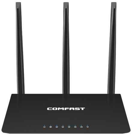 Wi-Fi роутер COMFAST CF-WR619AC, 2.4 ГГц/5.8 ГГц, 1200 Mbps, MU-MIMO, OpenWRT
