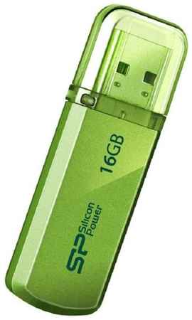 Флеш-память Silicon Power Helios 101 16GB USB 2.0, зеленый, алюминий, 1 шт 19848933982631