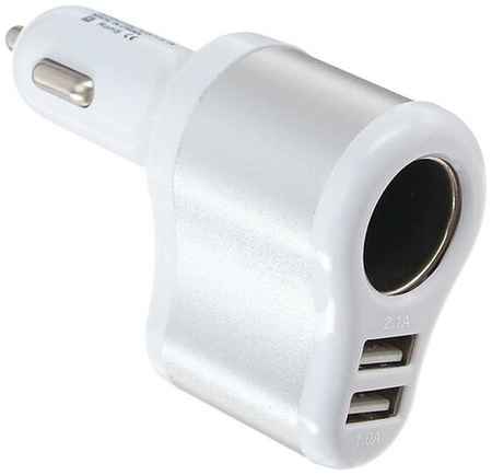 Torso Разветвитель прикуривателя, 1 гнездо, 2 USB 1 А / 2.1 А, 60 Вт, 12/24 В, микс