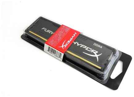 Оперативная память HyperX Fury Black Series 4 ГБ DDR4 2133 МГц DIMM CL14 HX421C14FB2/4 19848935547704