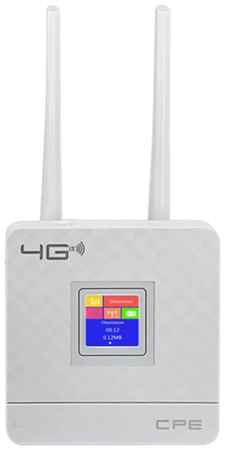 RNR Wi-Fi-роутер с поддержкой сим-карт 4G, LTE, CPE, с двумя внешними антеннами/цветной дисплей / порт WAN/LAN / 2.4Ггц