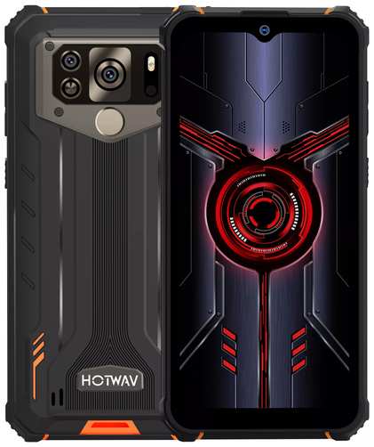Смартфон HOTWAV W10 4/32 ГБ, Dual nano SIM, оранжевый 19848936853919