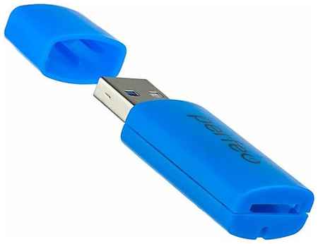 Картридер Perfeo Micro SD, (PF-VI-R023 Blue) синий 19848938887437
