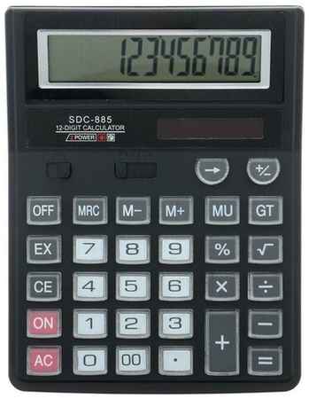Калькулятор настольный, 12 - разрядный, SDC - 885 19848939034894