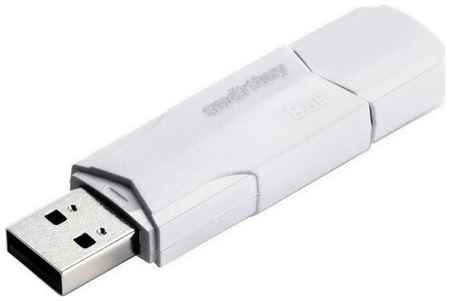 Накопитель USB 3.1 8Гб Smartbuy Clue (SB8GBCLU-W3), белый 19848939427712