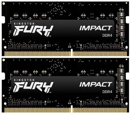 Оперативная память SODIMM Kingston FURY Impact [KF432S20IBK2/16] 16 ГБ 19848943708996