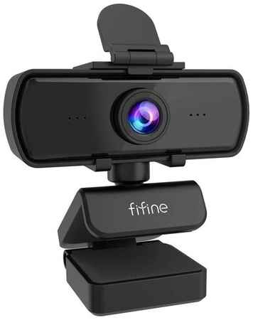 Веб-камера Fifine K420, 1440P, QHD, Микрофон с шумоподавлением (Black) 19848950487911
