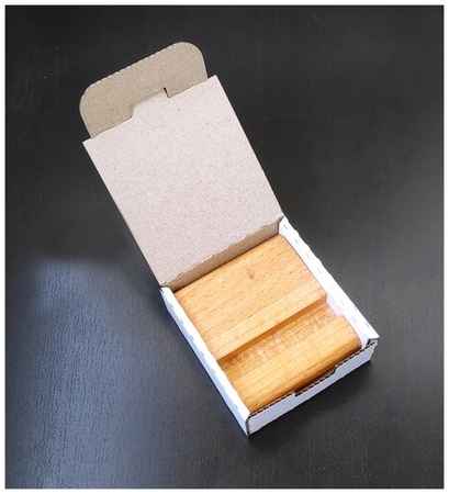Подставка для смартфона или планшета BrideTown двусторонняя деревянная (бук)