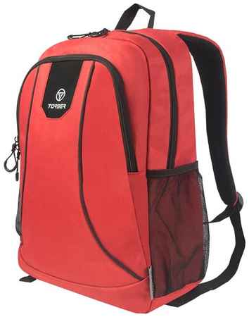 Рюкзак TORBER ROCKIT с отделением для ноутбука 15,6″, красный, полиэстер 600D, 46 х 30 x 13 см TORBER MR-T8283-RED 19848952297506