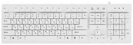 Проводная клавиатура DEXP K-301WU белая 19848952897673