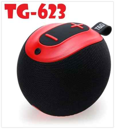 Портативная Bluetooth колонка T&G TG-623/ Красная / блютуз / музыка 19848954452333