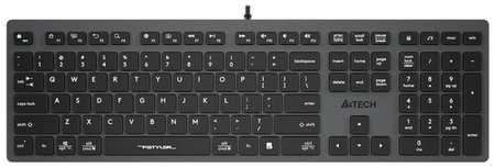 Клавиатура A4Tech Fstyler FX50 серый USB slim Multimedia (FX50 GREY) 19848955031126
