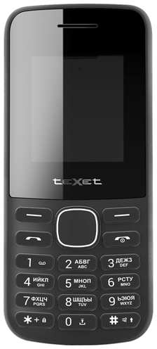 Телефон teXet TM-117, 2 SIM, черный 19848956237584
