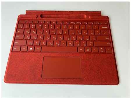 Клавиатура Microsoft Surface Pro 8/Pro X Signature Keyboard Red (8XA-00021) Англо Русская раскладка 19848956314570