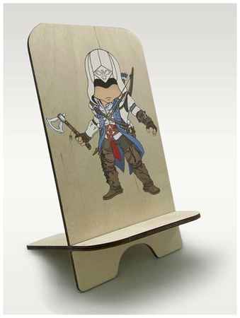 BrutBag Подставка для телефона c рисунком УФ игры Assassin's Creed 3 (Фронтир, кредо ассасина) - 490