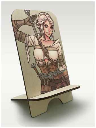 BrutBag Подставка для телефона c рисунком УФ игры Witcher 3 Wild Hunt (Ведьмак Дикая охота, Геральт) - 395
