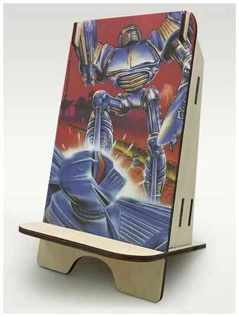 BrutBag Подставка для телефона с карандашницей, органайзер УФ Игры Cyborg Justice( Sega, Сега, 16 bit, 16 бит, ретро приставка) - 2370