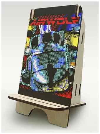 BrutBag Подставка для телефона с карандашницей, органайзер УФ Игры Air Wolf Super ( Sega, Сега, 16 bit, 16 бит, ретро приставка) - 2365
