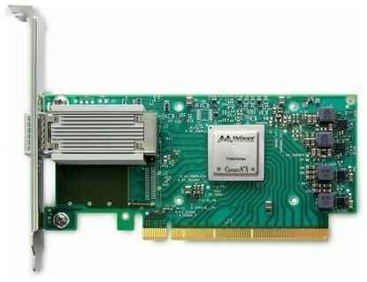 Сетевая карта MELLANOX TECHNOLOGIES MCX515A-CCAT ConnectX-5 EN, 100GbE single-port QSFP28, PCIe3.0 x16, tall bracket, ROHS R6 19848958222998