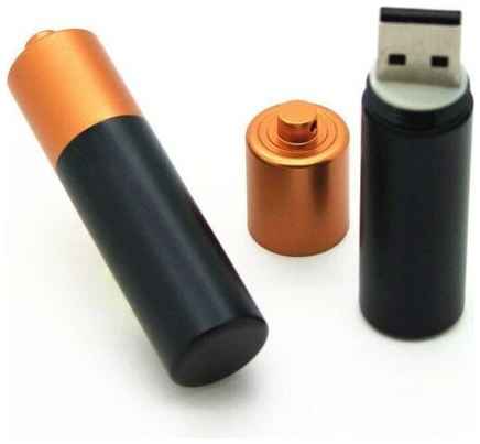 Подарочный USB-накопитель батарейка прикольная флешка 32GB 19848958456164