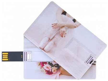 Подарочный USB-накопитель балет оригинальная флешка пластиковая карта 8GB 19848958702765