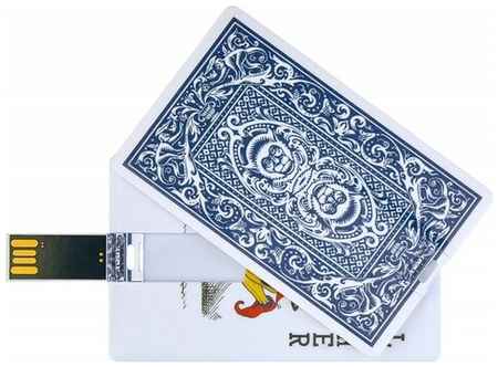 Подарочный USB-накопитель джокер оригинальная флешка пластиковая карта 64GB 19848958841958