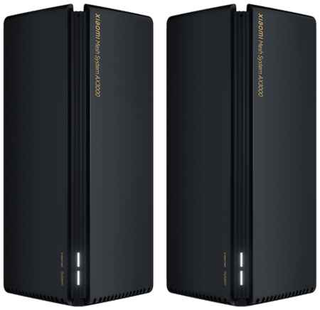 Wi-Fi Mesh система Xiaomi AX3000 (2-Pack), черный 19848958855963