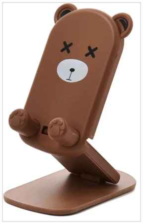 Phone stand Подставка для смартфона мультяшка, универсальный настольный держатель для телефона и планшета мультяшный Мишка
