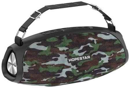 Колонка портативная HopeStar H43 синяя / Портативная Bluetooth колонка Hopestar H43
