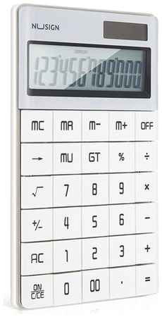 Калькулятор настольный Deli Nusign ENS041WHITE белый 12-разрядный 19848965775660