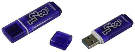 USB-накопитель 3.0 128GB Smartbuy Glossy синий 19848966972833